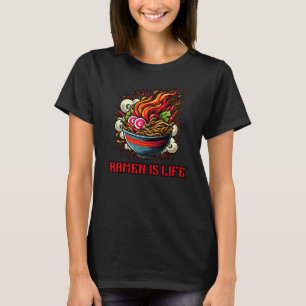 Scharp Ramen Japansk Nudelgatuonstkonst T Shirt