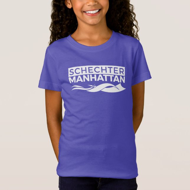 Schechter Manhattan Colorful T Shirt (Framsida)