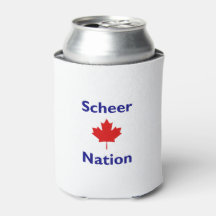 Scheer Nation Kanada Valection Red Maple Löv Färg