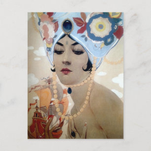 Scheherazade av Alberto Vargas (1921) Vykort