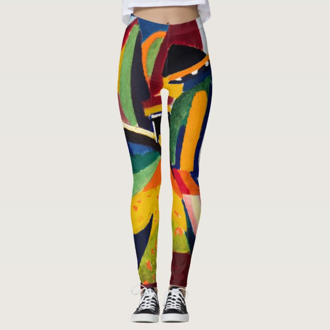 Scheherazade av Henry Lyman Sayen Women's Leggings (Framsida)