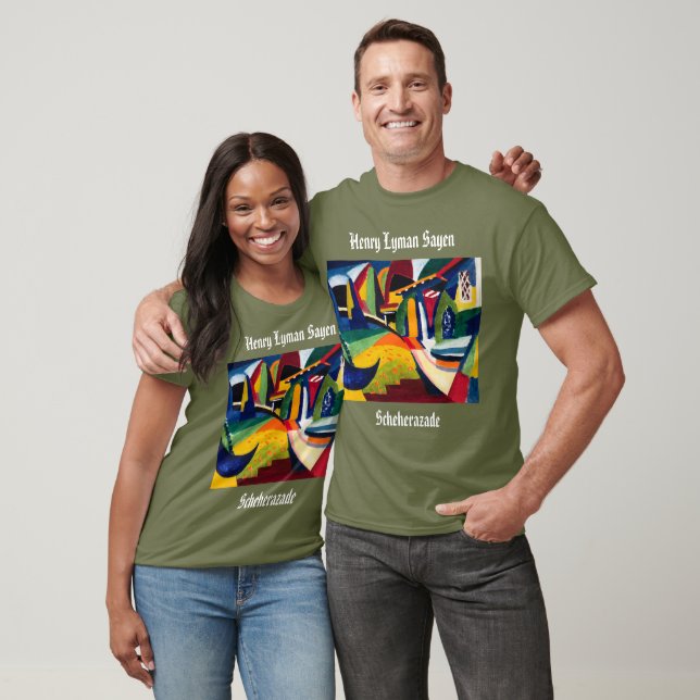 Scheherazade Painting Henry Lyman Sayen T Shirt (Unisex)