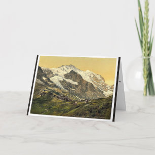 Scheidegg hotell Jungfrau, Bernese Oberland, Switz Helgkort