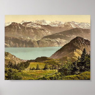 Scheidegg med Gersau och det Vitznauer lagrar, Poster