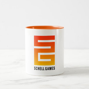 Schell lekar Två-Tonad mugg