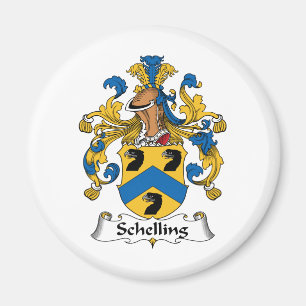 Schelling familjvapensköld magnet