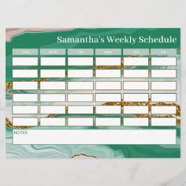 Schema för Grönt av personligens budget, klass för