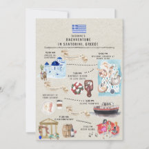 Schema för möhippa | Santorini Grekland
