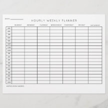 Schemaläggningsorganisation för varje timme