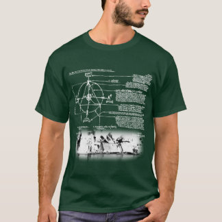Scheman av en defekt maskin t-shirt