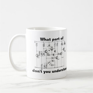 Schematisk diagramjokester kaffemugg