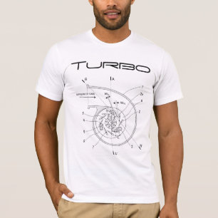 Schematiska Turbo T-shirt