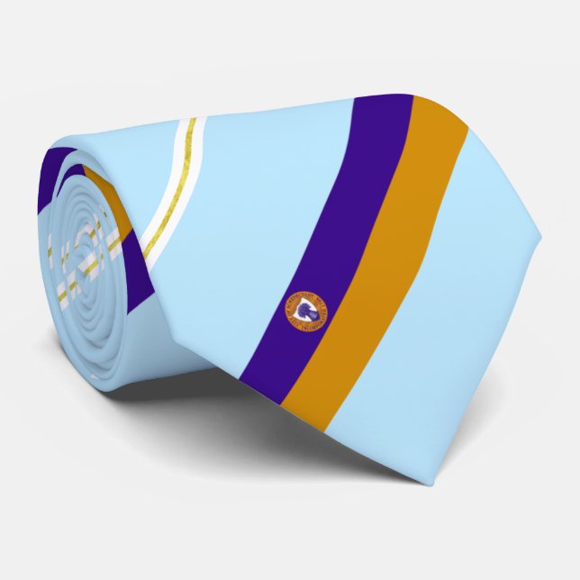 Schenectady (New York) City flagga Neck Tie Slips (Rullad)