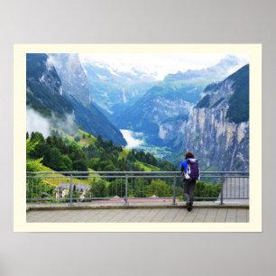 Schengen i Schweiz Poster