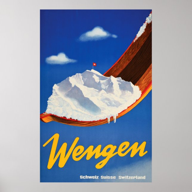 Schengen, Schweiz Poster (Framsidan)