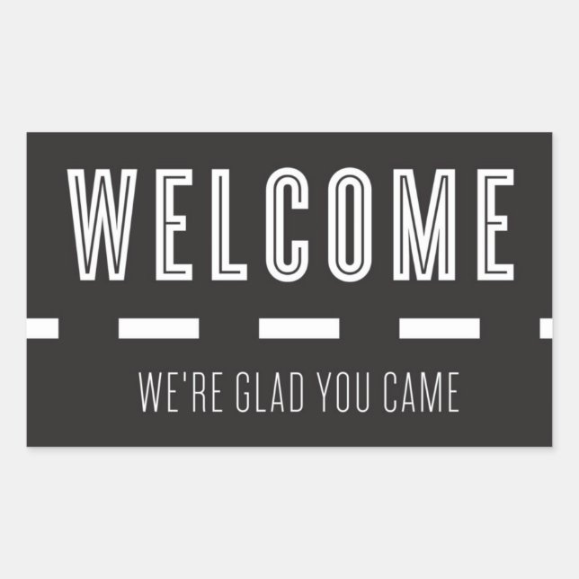 Schenk-klistermärke Rektangulärt Klistermärke (Framsida)