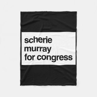 Scherie Murray för kongressen Ny Pro Trump-val Fleecefilt