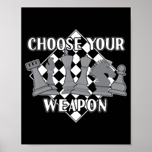 schess biet-spelstrategi presenterar en schackspel poster