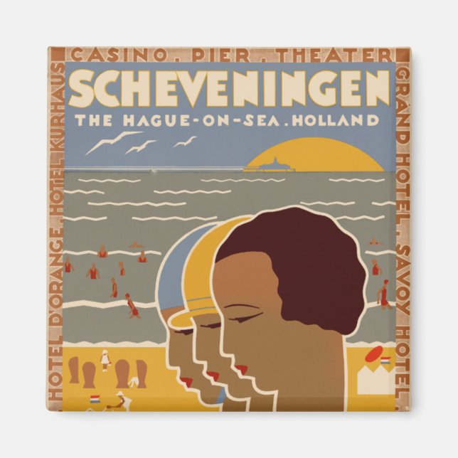 Scheveningen Magnet (Framsidan)