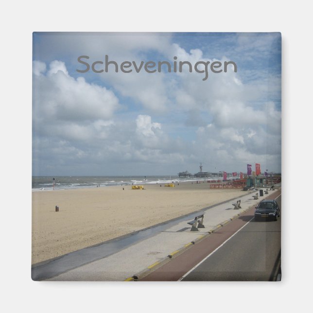 Scheveningen-strand Magnet (Framsidan)