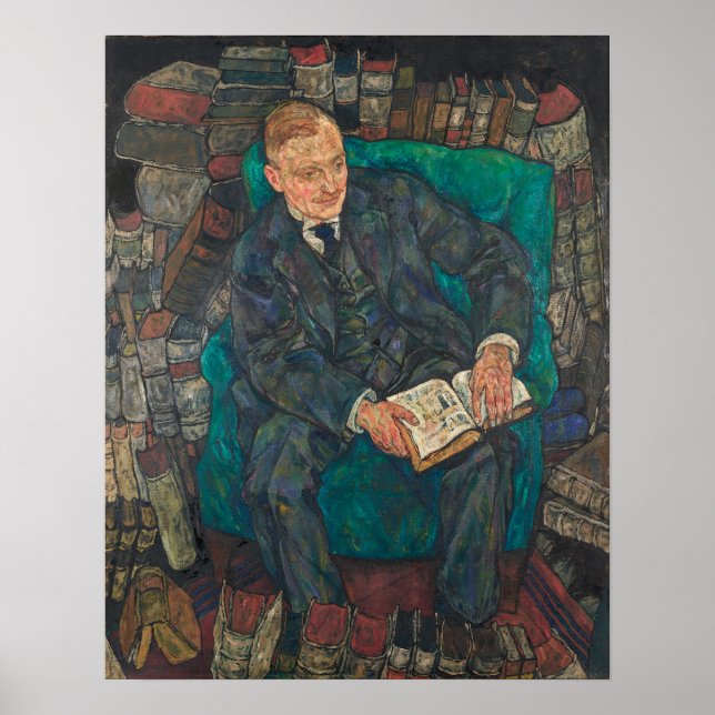 Schiele - Dr Hugo Koller Poster (Framsidan)