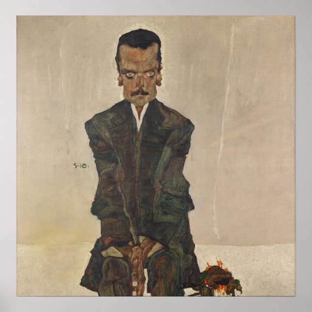 Schiele - Eduard Kosmack Poster (Framsidan)