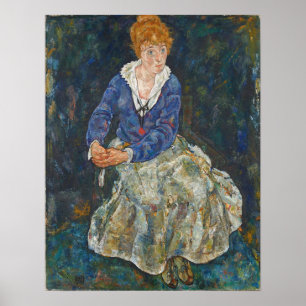 Schiele - Maka Edith Poster