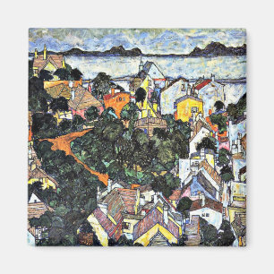 Schiele - Sommarlandskapet, Krumau Magnet