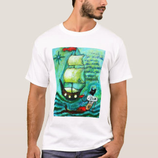 Schiff Ahoi T Shirt