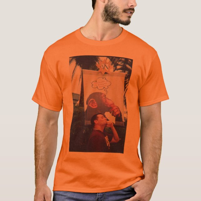 Schimpans-Babz-Zee Tee Shirt (Framsida)