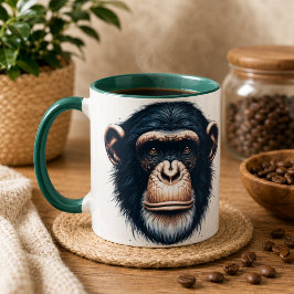 Schimpans Kaffemugg