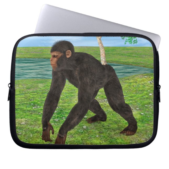 Schimpans Laptop Fodral (Framsidan)