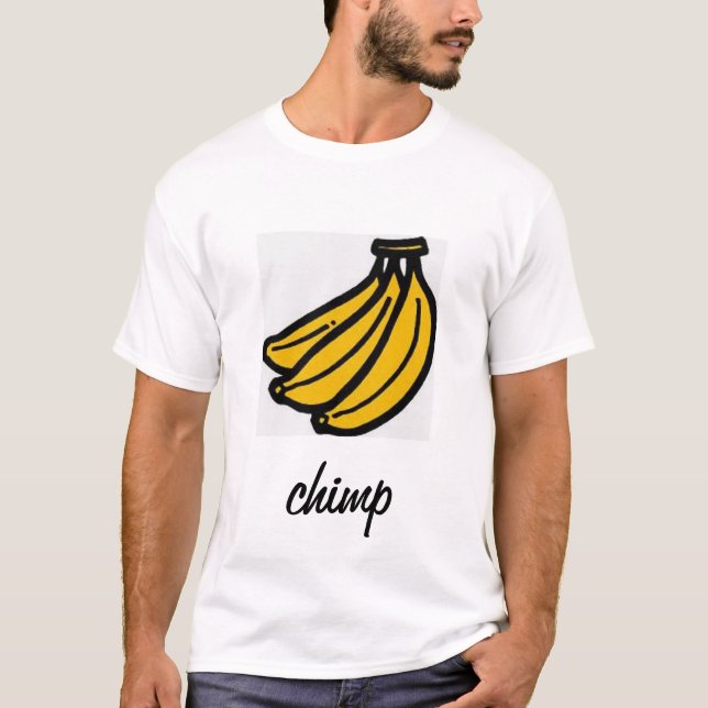 Schimpans T Shirt (Framsida)