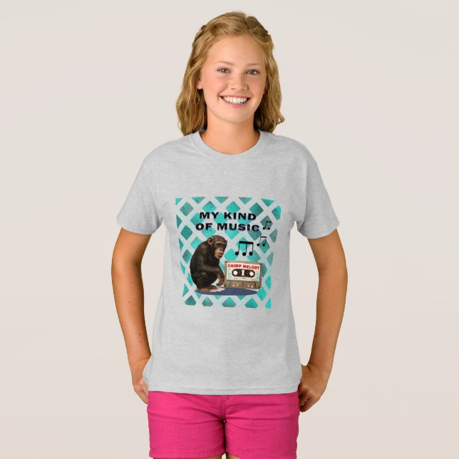 schimpans t shirt (Hel framsida)
