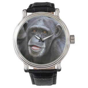 Schimpansfoto Armbandsur