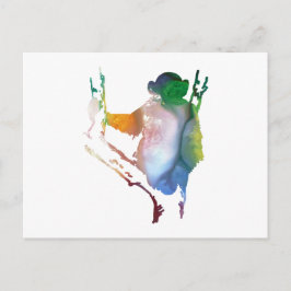 schimpanskonst vykort