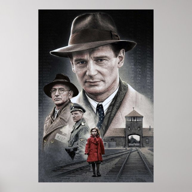 schindlers lista poster (Framsidan)