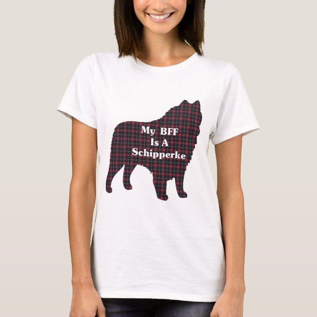Schipperke BFF-gåvor Tee Shirt (Framsida)