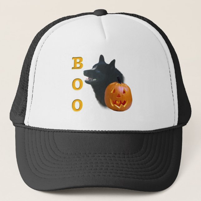 Schipperke Boo Truckerkeps (Framsida)