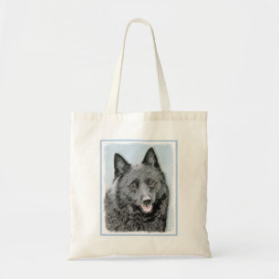 Schipperke-färgning - Cute Original Hund Art Tygkasse