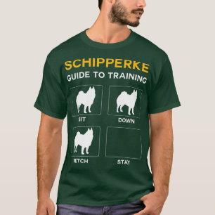 Schipperke Guide to Training Hund Obedience Hund T Shirt