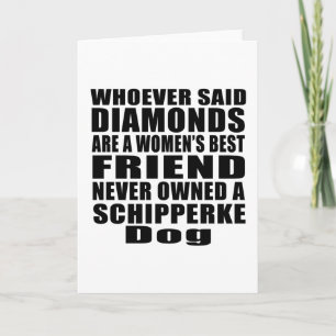 SCHIPPERKE HUND BEST FRIEND DESIGNS KORT