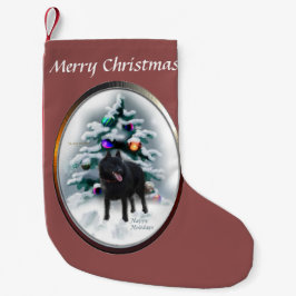 Schipperke jul liten julstrumpa