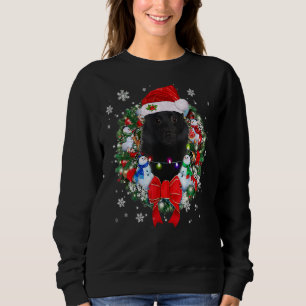 Schipperke-julet Julafton Pajama, Dekorationen T Shirt