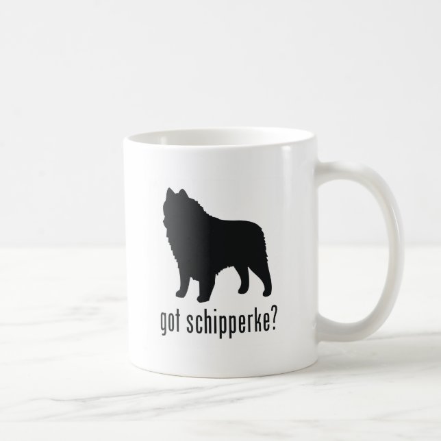 Schipperke Kaffemugg (Höger)