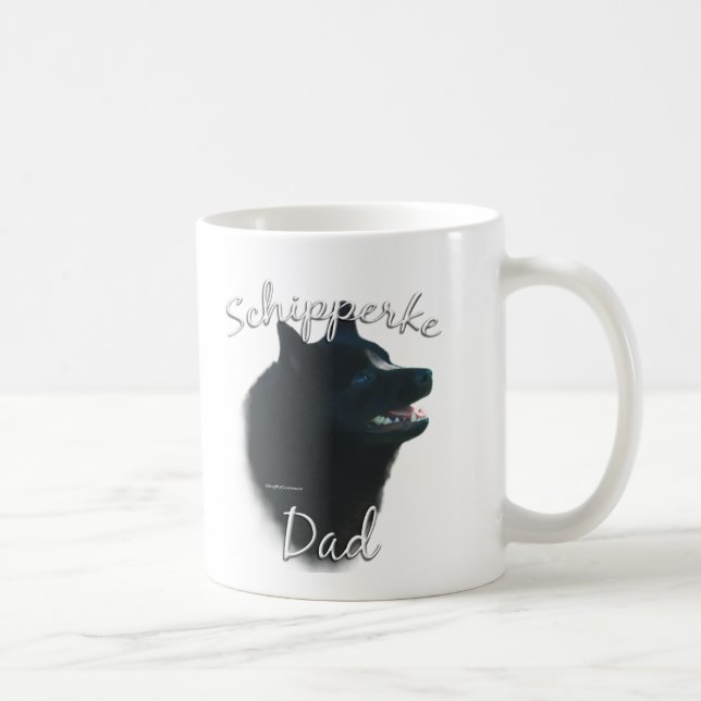 Schipperke Pappa 2 Kaffemugg (Höger)