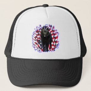 Schipperke Patriot Truckerkeps