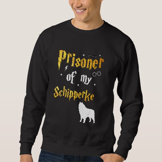 Schipperke Schipperke Lång Ärmad Tröja (Framsida)
