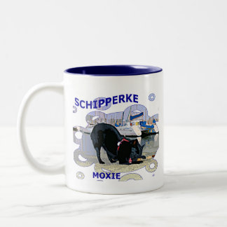 SchipperkeMoxie Två-Tonad Mugg