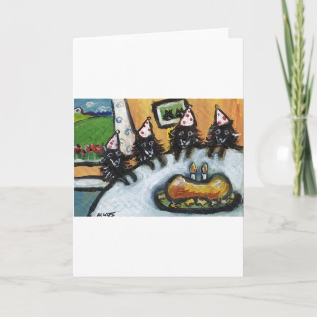 Schipperkesommarfödelsedagsfest Kort (Framsida)